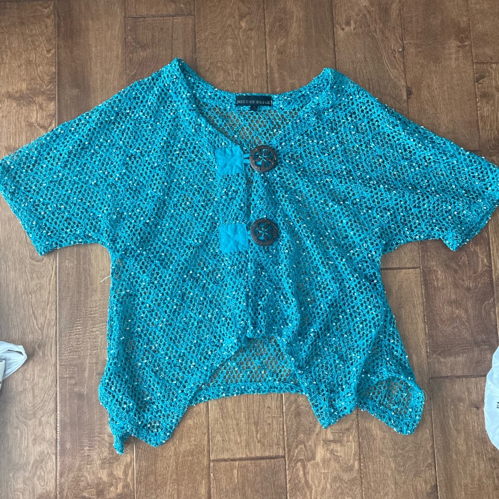 crochet cover up top